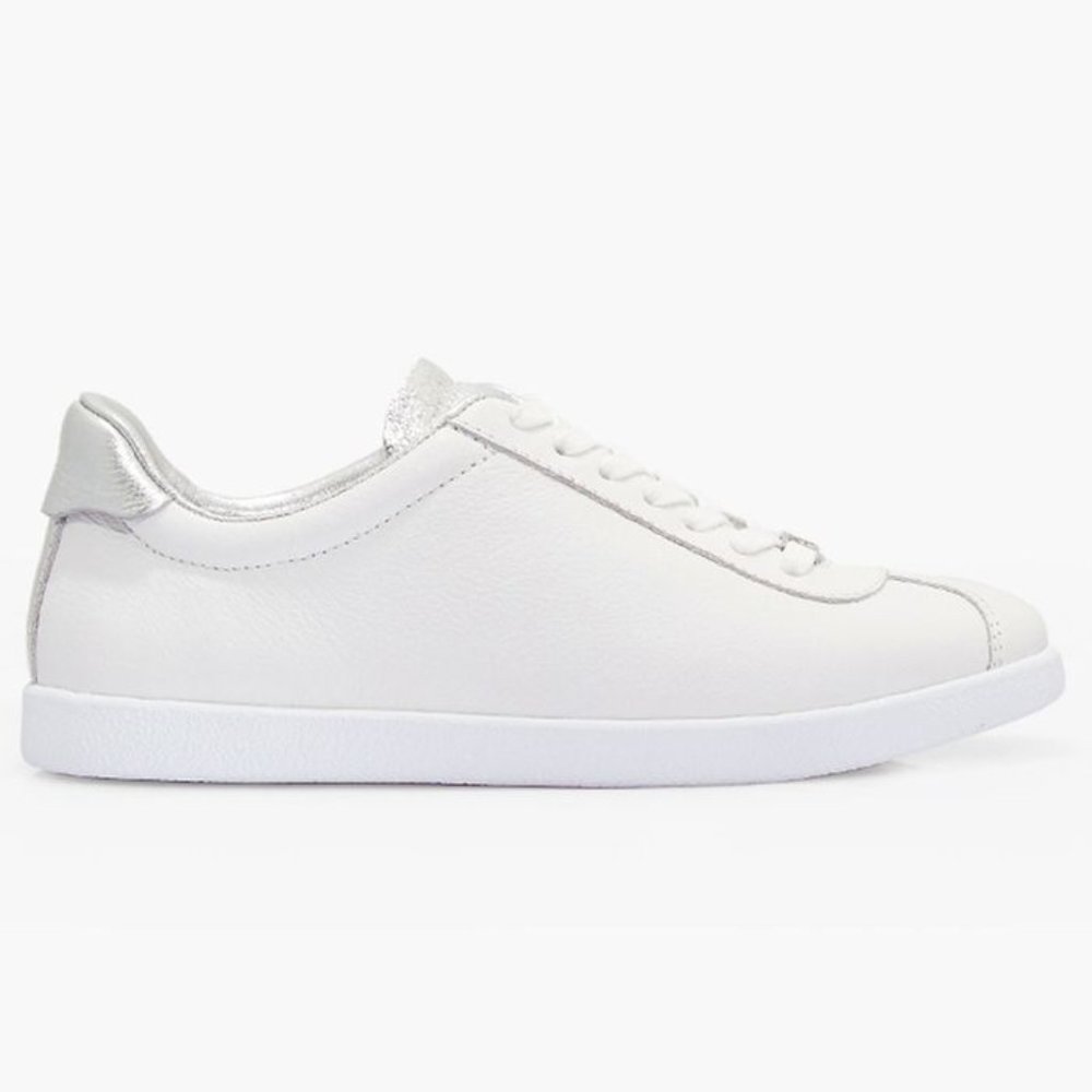 Paige Amy White Leather Sneakers Minimalist Quiet Luxury